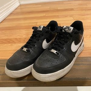 Nike Air Force 1 classic black size 9.5